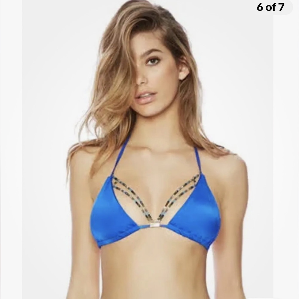 NWT beach bunny bikini “Out of your League” XL top/S or XL bottoms